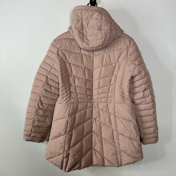 Bernardo Packable Puffer Coat in Light Pink Size Large - Picture 2 of 8